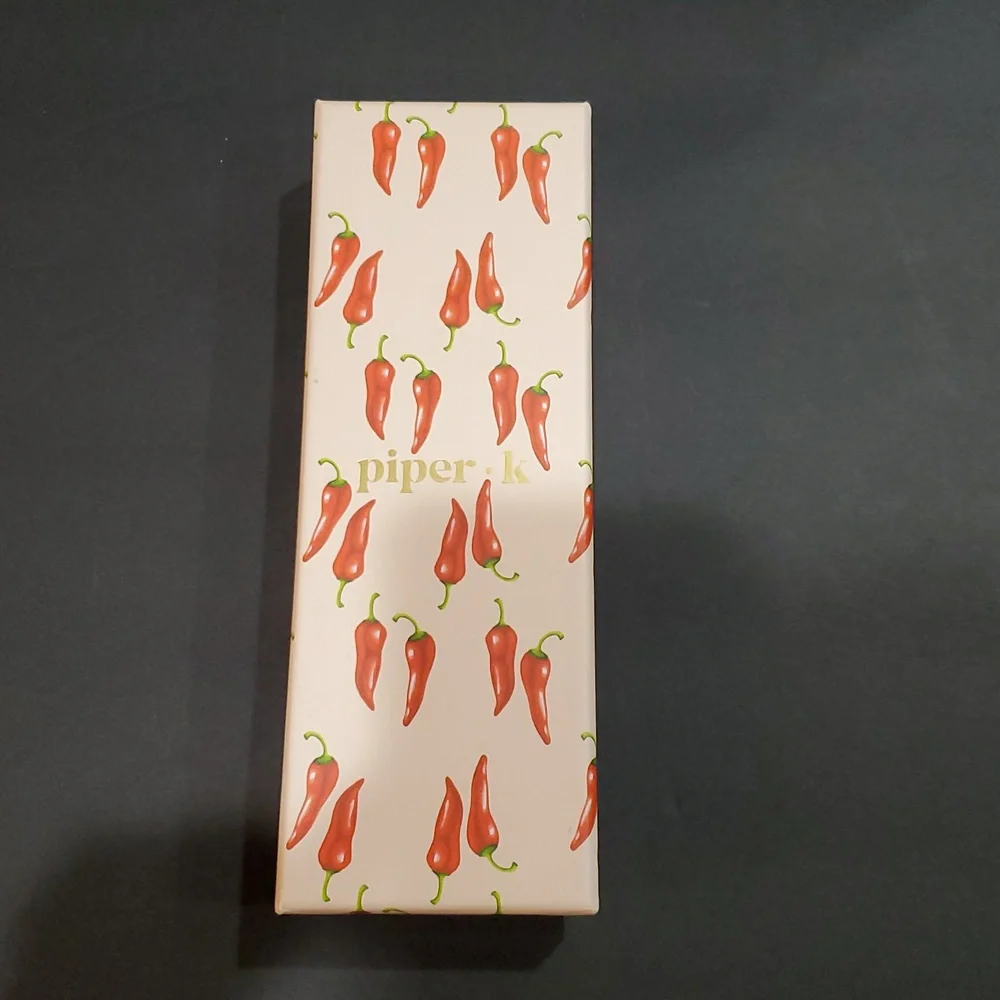 Red hot chili pepper gold plated key chain and bag charm new‎
